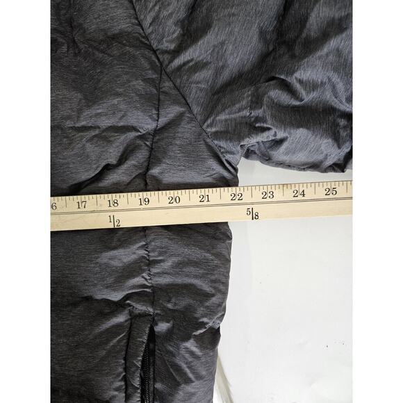 Nautica Men's Stretch Reversible Puffer Jacket Gray Size M Lightweight - Picture 4 of 5